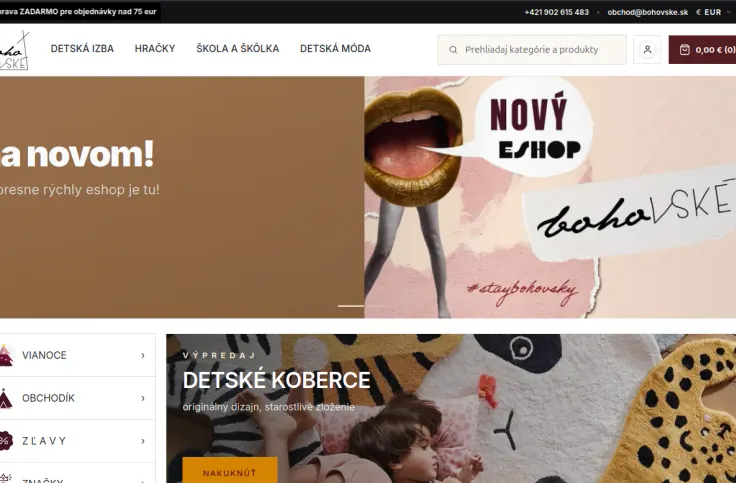 Náhľad projektu Bohovske.sk